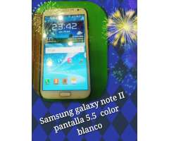 Samsung Galaxy Note Ii Pantalla 5.5 Nego