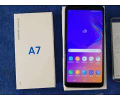 Samsung Galaxy A7 2018  64gb  Camara Triple  Caja Sellada