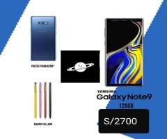 Samsung Note 9 Sellado Libre Mundial