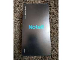 Vendo Samsung Note 8 Libre