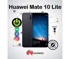 Huawei Mate 10 Lite negro azul y dorado 64 Gb  Tienda física centro de Trujillo  Celular...