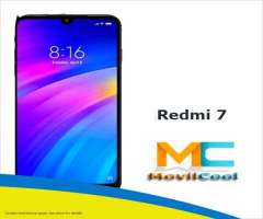 XIAOMI REDMI 7 &#x3a; 32GB&#x2f;3RAM &#x2f;COLORES. Somos MOVILCOOL