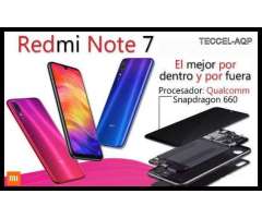 XIAOMI REDMI NOTE 7 VERSIÓN GLOBAL 3RAM&#x2f;32GB y 4RAM&#x2f;64GB SELLADOS Audíf...