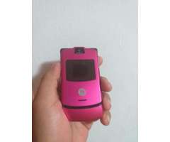 Motorola V3 Color Rosado Pink