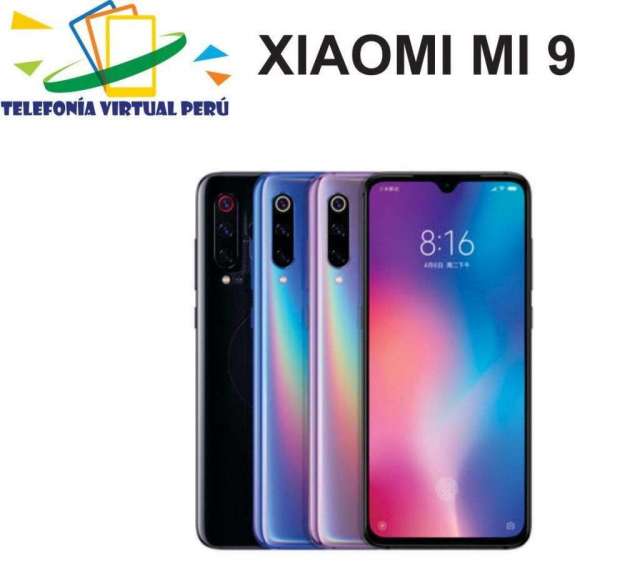 XIAOMI MI 9 64GB/6RAM SOMOS TELEFONIA VIRTUAL PERU 964334420 XIAOMI MI 9 64GB/6RAM SOMOS TELEFONIA VIRTUAL PERU 964334420