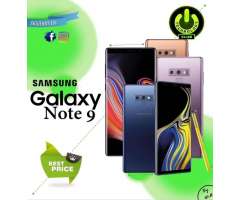 Note 9 Galaxy Samsung note 9 128 Gb Rom 6 Gb Ram Celulares sellados Garantia 12 meses