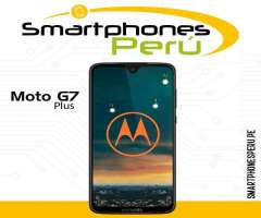 Motorola Moto G7 Plus 64GB &#x2f; Entrega inmediata &#x2f; Smartphonesperu