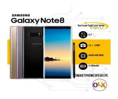 Samsung Galaxy Note 8 &#x2f; Disponible para entrega inmediata &#x2f; Smartphonesperu