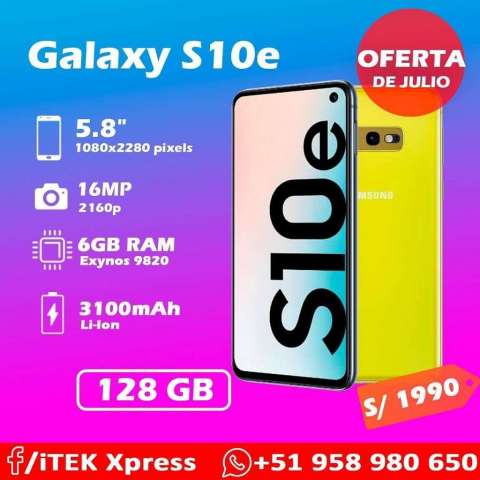 Samsung Galaxi S10e 128gb Samsung Galaxi S10e 128gb