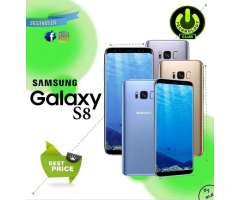 S8 Samsung Galaxy S8 pantalla curva Celulares sellados Garantia 12 meses &#x2f; Tienda Fisica C...
