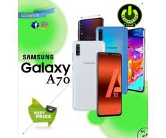 Cyber WOW Smartphone Galaxy modelos  A70 Samsung A70 super precio Celulares sellados Garantia 1...