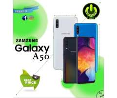 A50 Samsung A50 Galaxy triple camara 25&#x2f;5&#x2f;8 Mpx Celulares sellados garantia 12 meses