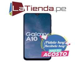 Samsung Galaxy A10 batería de 3400 mAh.