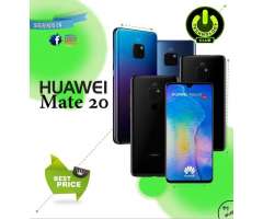 Super Smartphone Mate 20 Huawei Gama alta Mate 4000 mAh Celulares sellados 12 meses de Garanatia