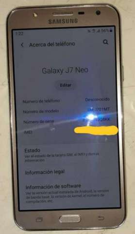 Vendo Samsung J7 Neo Vendo Samsung J7 Neo