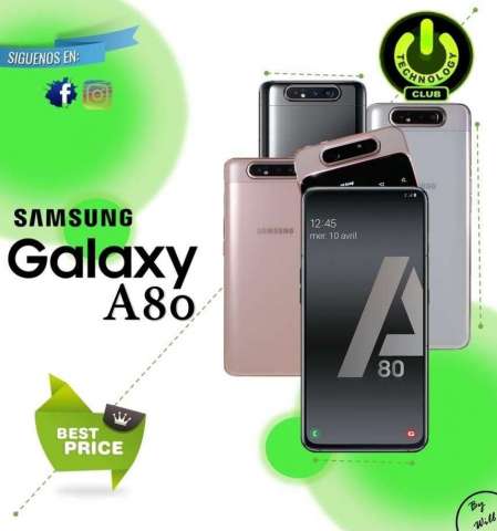 Tienda Fisica Trujillo / Samsung Galaxy A80 8 Gb Ram Modelo 2019 / Celulares Sellados... Tienda Fisica Trujillo / Samsung Galaxy A80 8 Gb Ram Modelo 2019 / Celulares Sellados...