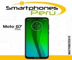 Motorola Moto G7 Plus 64GB &#x2f; Disponibilidad inmediata &#x2f; Smartphonesperu