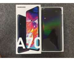 SAMSUNG GALAXY A70 128 GB NUEVO&#x2f; SELLADO&#x2f; SOMOS ALL MOBILES