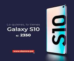 Samsung Galaxy S10 y S10 Plus 128gb dual Sim Libre de fabrica