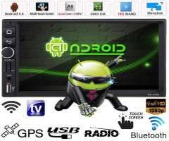 AUTORADIO ANDROID WIFI BLUETOOTH GPS YOUTUBE MP3 MP4 DVD