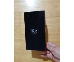 Lg K10 Negrito Completo Impecable