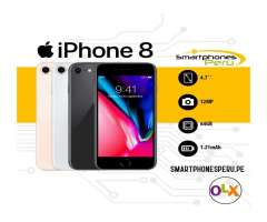 iPhone 8 64GB &#x2f; Entrega inmediata &#x2f; Smartphonesperu