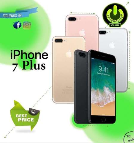 Iphone 7 plus Apple 3D touch / 2 Tiendas Fisicas Trujillo Expomall y Centro historico Iphone 7 plus Apple 3D touch / 2 Tiendas Fisicas Trujillo Expomall y Centro historico