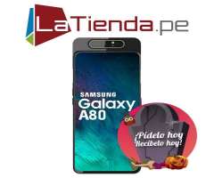 Samsung Galaxy A80 - Triple cámara rotativa 48 MP  8 MP TOF 3D