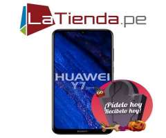 Huawei Y7 2019 - 3GB de RAM y 32GB de almacenamient- interno expandible