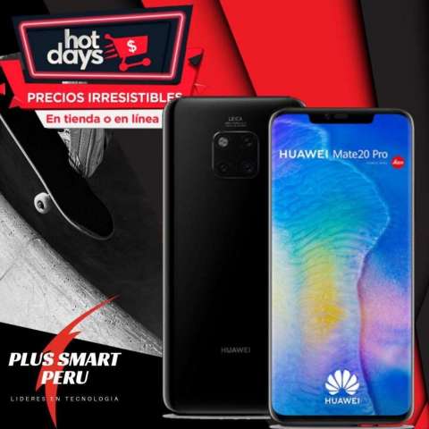 HUAWEI MATE 20 PRO / HOT DAYS en Plus Smart Peru tienda Arequipa HUAWEI MATE 20 PRO / HOT DAYS en Plus Smart Peru tienda Arequipa