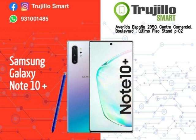 Samsung Galaxy Note 10 Plus 256 gb Tienda Fisica Samsung Galaxy Note 10 Plus 256 gb Tienda Fisica