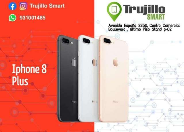 iPhone 8 Plus 64 Gb, Garantia 1 Año iPhone 8 Plus 64 Gb, Garantia 1 Año