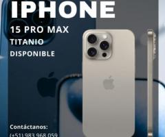 IPHONE 15 PRO MAX || COMPRA || PROD'M, Callao